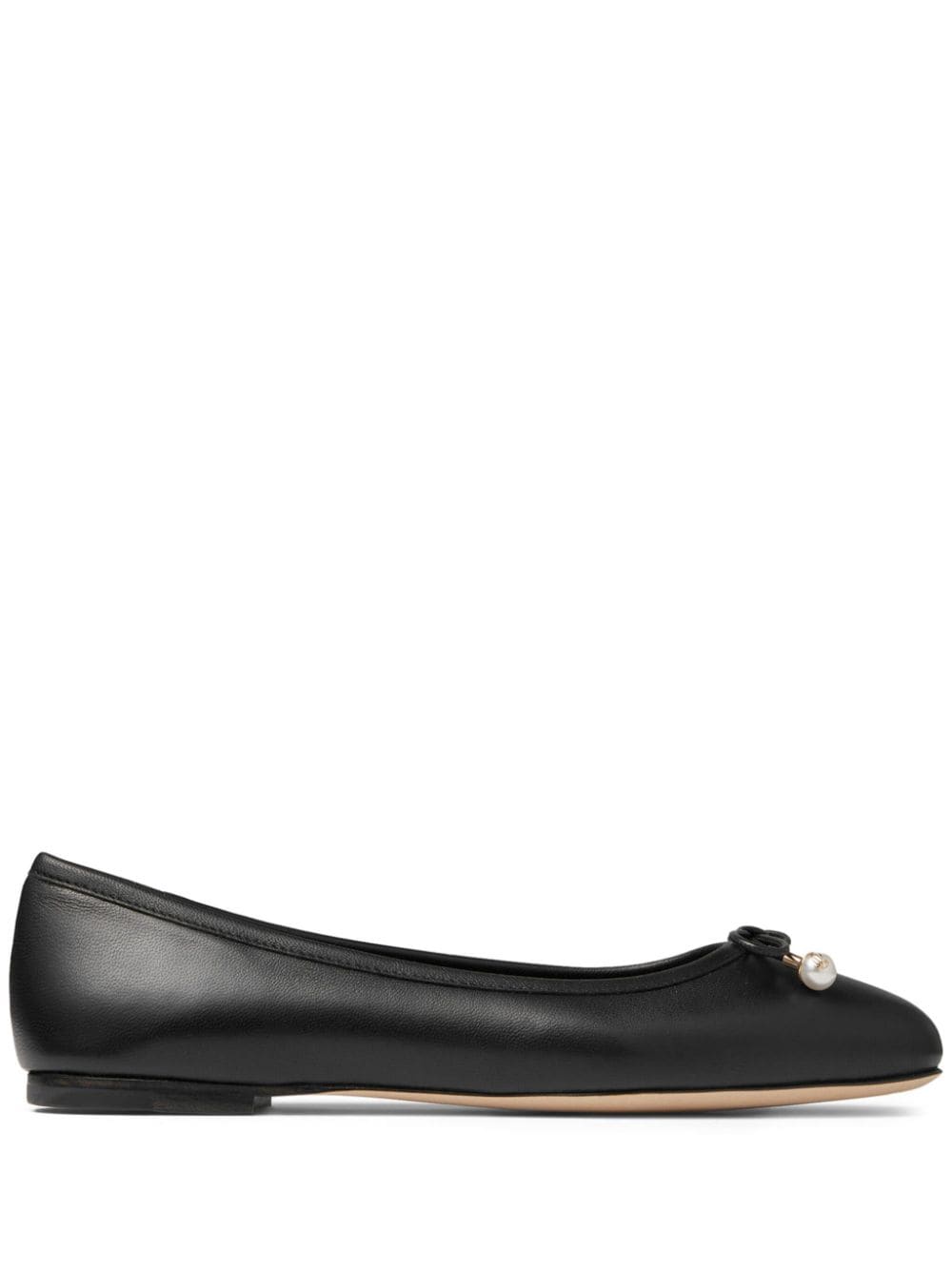 JIMMY CHOO ELME FLATNAPBLACK