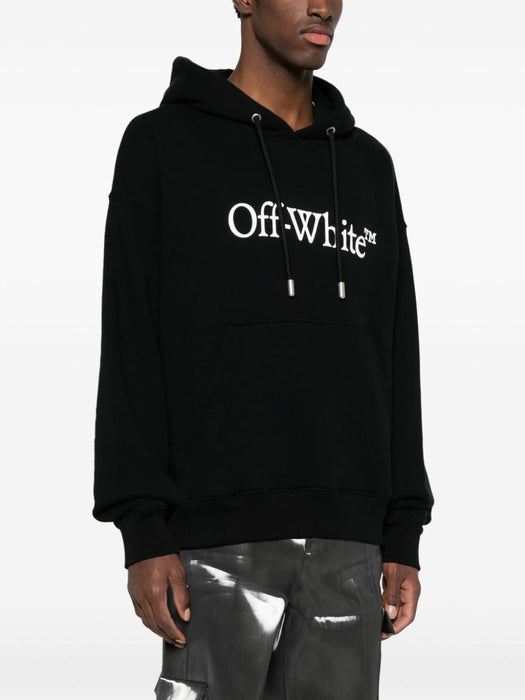 OFF-WHITE OMBB085C99FLE0121001BLACK WHITE