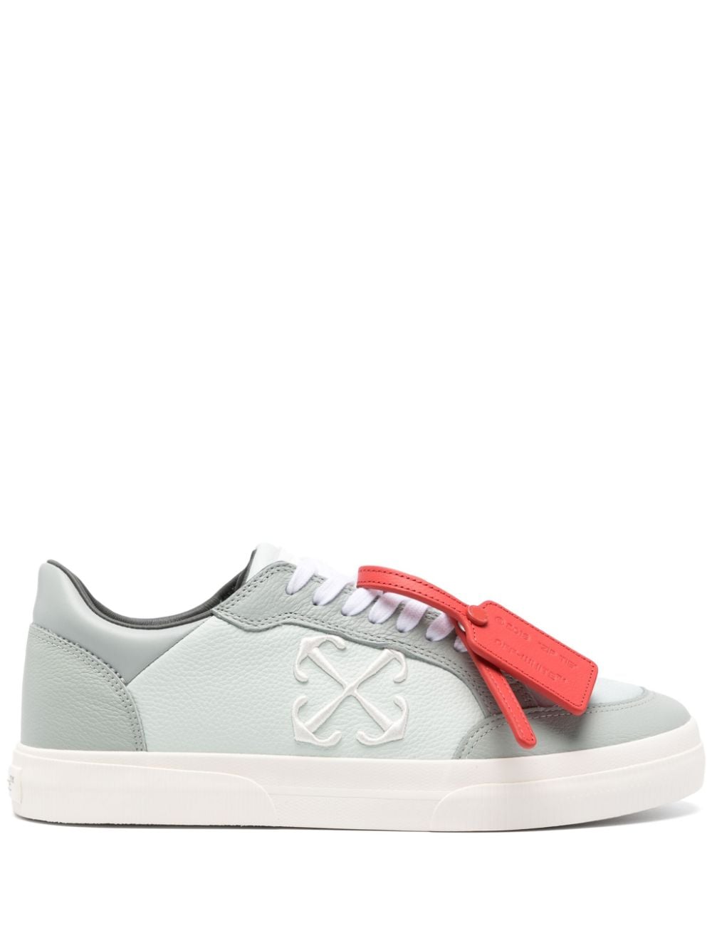 OFF-WHITE OMIA293F24LEA0014903LEA GREYISH GREEN