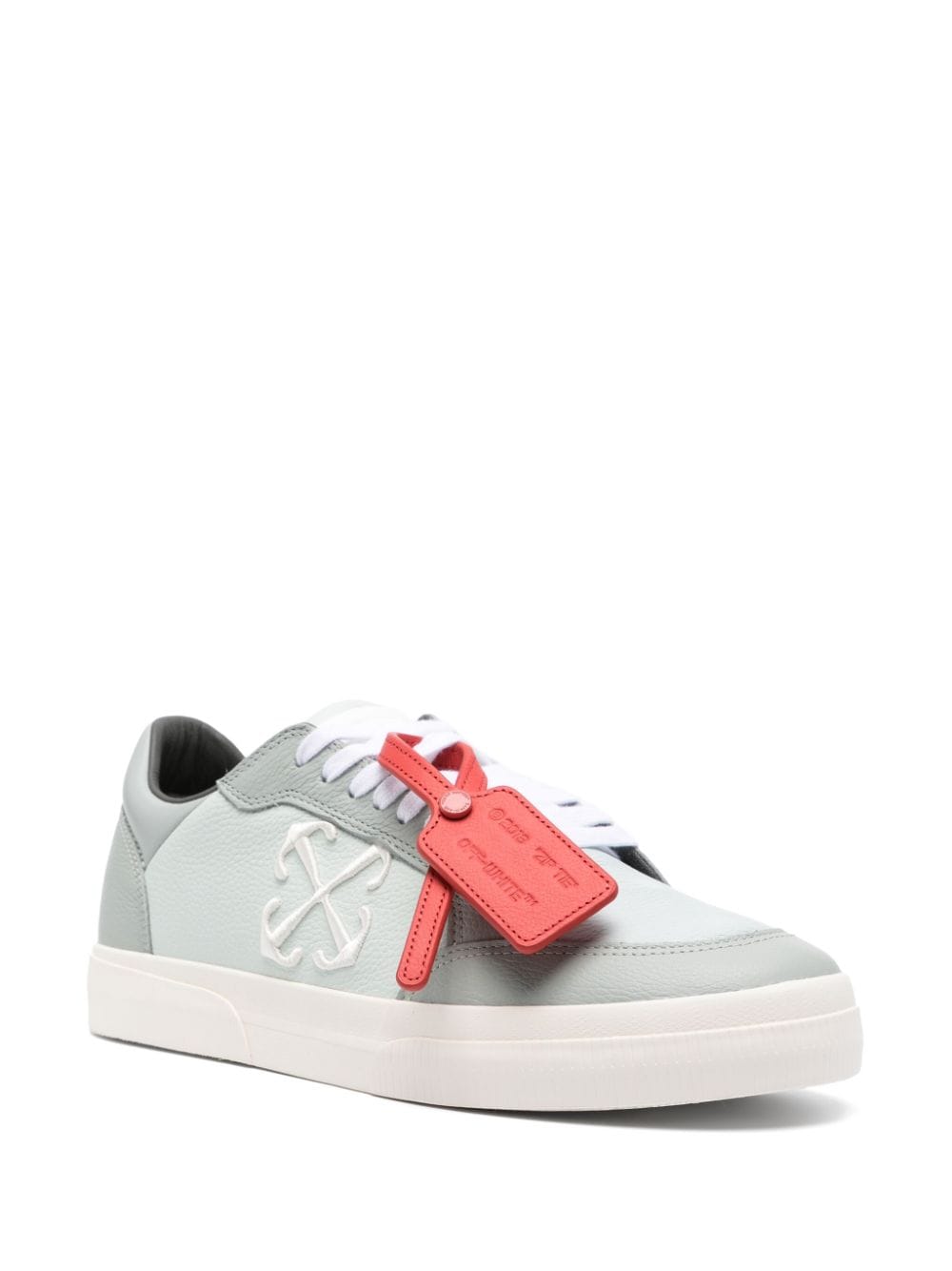 OFF-WHITE OMIA293F24LEA0014903LEA GREYISH GREEN