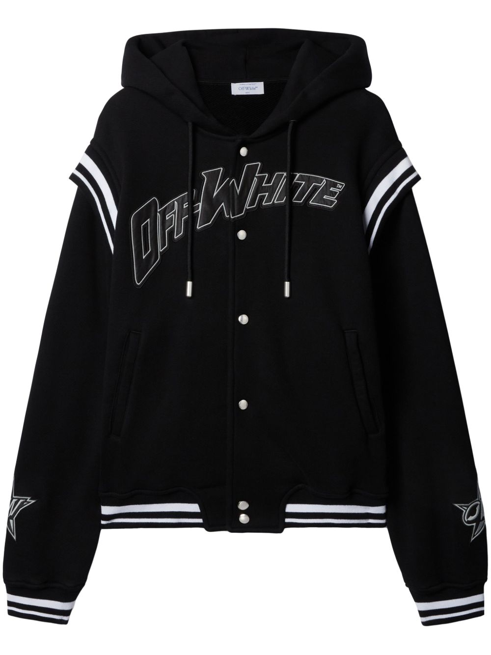 OFF-WHITE OMEK003S25JER0021040BLACK - PEARL B